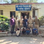 लाटे येथील निरा नदीचे बंधन्यावरिल बर्गे चोरणारी टोळी जेरबंद