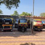 वाहतुकीचे परमिटचे व पार्किंगचे नियम न पाळणाऱ्या रिक्षावर कारवाई