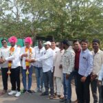 बारामती ! मुढाळे ग्रामपंचायत सरपंच जयपाल साळवे व सदस्य अक्षय कदम यांचा वडगांव निंबाळकर मध्ये नागरी सत्कार .