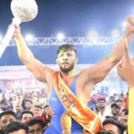 सिकंदर शेख याच्याकडे मानाची महाराष्ट्र केसरीची गदा, गतविजेता शिवराज राक्षेला दाखवलं अस्मान