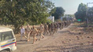 वडगाव निंबाळकर पोलीस स्टेशनच्या वतीने आगामी लोकसभा निवडणुकीच्या&hellip;