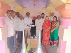 गौतम शहाजीराव काकडे यांच्या वाढदिवसाच्या निमित्त भैरवनाथ मंदिरास&hellip;