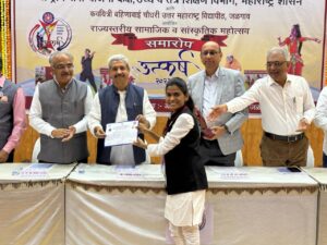 सोमेश्वर विज्ञान महाविद्यालयातील कु.स्नेहा वेदपाठक हिने राज्यस्तरीय सामाजिक&hellip;
