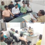 बारामती ! देशात एक जुलै पासून नवीन लागू झालेले कायदेविषयी वडगाव निंबाळकर पोलीस स्टेशनचे API सचिन काळे यांनी दिली माहिती .