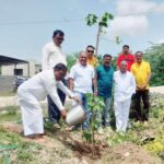प्रणाली ग्रुपच्या वतीने सामाजिक बांधिलकी जपत वृक्षारोपण कार्यक्रम संपन्न.