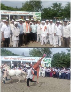 बारामती ! जिल्हा परिषद प्राथमिक शाळेत वैष्णवांची मांदियाळी&hellip;