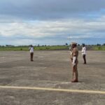 मुख्यमंत्री एकनाथ शिंदे यांचे बारामती विमानतळ येथे स्वागत