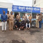 जेजुरी पोलिसांची धडाकेबाज कामगिर, गोपनीय माहितीच्या आधारे पोलिसांनी ठोकल्या दुचाकी चोरास बेड्या 