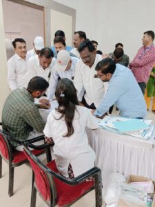 यांत्रिकी भवन येथे आयोजित आरोग्य तपासणी शिबाराचा १२०&hellip;