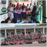 बारामती ! वडगाव निंबाळकर जिल्हा परिषद प्राथमिक शाळेत विद्यार्थिनींना बूट-मोजे वाटप .