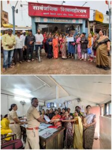 खंडाळा! महाराष्ट्रामध्ये महिलांवर्ती होणाऱ्या अत्याचाराविरुद्ध शिरवळ येथे आंदोलन&hellip;