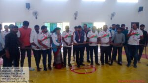 मु.सा.काकडे महाविद्यालयात राष्ट्रीय क्रीडा दिनानिमित्त विविध क्रीडा स्पर्धांचे&hellip;