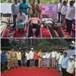बारामती ! वडगाव निंबाळकर पोलीस स्टेशन व करंजेपुल दुरक्षेत्र येथे भव्य रक्तदान शिबीर संपन्न ; रक्तदान शिबिरास नागरिकांचा उत्स्फूर्त प्रतिसाद.