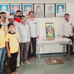 कोऱ्हाळे बुद्रुक येथे उमाजीराजे नाईक जयंती साजरी