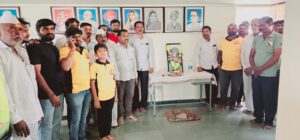 कोऱ्हाळे बुद्रुक येथे उमाजीराजे नाईक जयंती साजरी