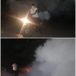 बारामती ! वडगाव निंबाळकर मध्ये वाढत्या रोगराईला आळा घालण्यासाठी ग्रामपंचायत तर्फे औषध फवारणी .