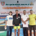 मु.सा काकडे महाविद्यालयातील आर्यवीर पाटीलची गुजरात येथे होणाऱ्या राष्ट्रीय जलतरण स्पर्धेसाठी निवड