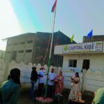 ज्योतिर्लिंग इंग्लिश मेडिअम स्कूल अँड कॅपिटल किड्झ निरा येथे डॉ.रोहन लकडे यांच्या प्रमुख उपस्थितीत प्रजासत्ताक दिन उत्साहात साजरा.