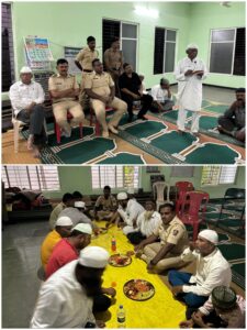 बारामती ! वडगाव निंबाळकर मस्जिद मध्ये पोलिस स्टेशन&hellip;