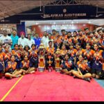 बारामती ! राष्ट्रीय डॉजबॉल स्पर्धेत महाराष्ट्राला तिहेरी मुकुट ; बारामतीच्या खेळाडूंनी मारली बाजी .