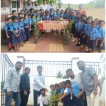 पत्रकार विनोद गोलांडे यांचा वाढदिवस वृक्षारोपण करीत केला साजरा.