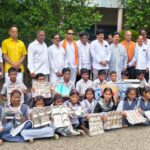 करंजे येथे विविध उपक्रम साजरे करत उद्धव ठाकरे यांचा वाढदिवस साजरा.