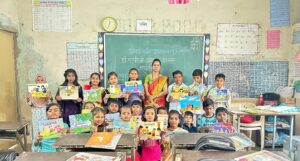 बारामती ! बारामतीत नगर परिषद शाळेत वाचन प्रेरणा&hellip;