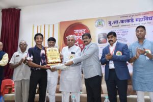 दिल्ली येथे होणाऱ्या राष्ट्रीय जलतरण स्पर्धेसाठी मु.सा.काकडे महाविद्यालयाच्या&hellip;