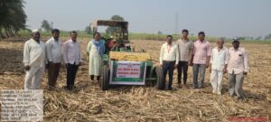 पाचट कुट्टी व्यवस्थापन कार्यशाळेचे वानेवाडी येथे कृषी विभागाच्या&hellip;