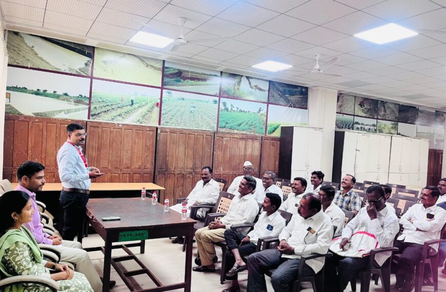 फार्मर कप’ शेतकरी प्रशिक्षण कार्यक्रम संपन्न