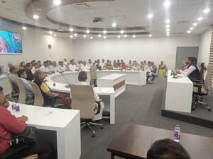 पुरंदर येथील विमानतळ प्रकल्पबाधित शेतकऱ्यांबरोबर जिल्हाधिकारी यांची झाली…