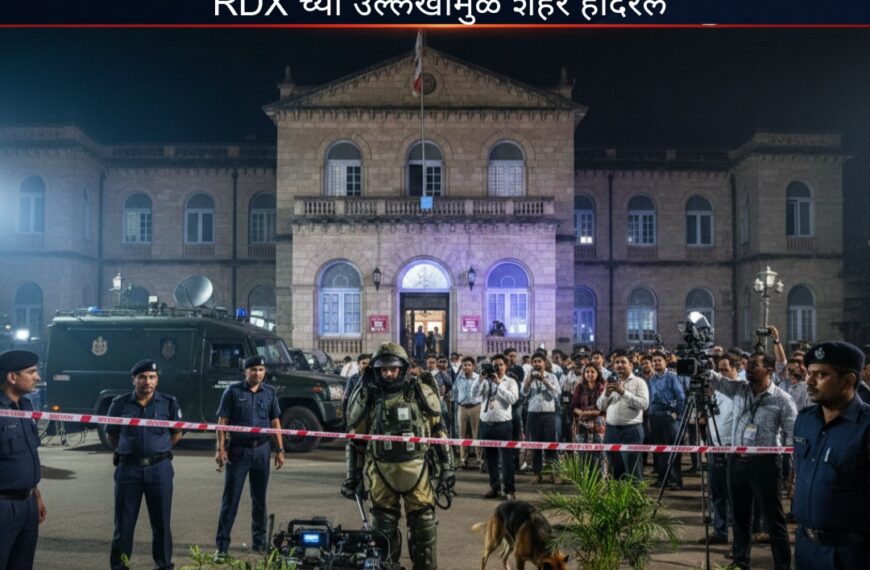 कोल्हापूर जिल्हाधिकारी कार्यालयाला बॉम्बने उडवण्याची धमकी: RDX च्या उल्लेखामुळे शहर हादरले