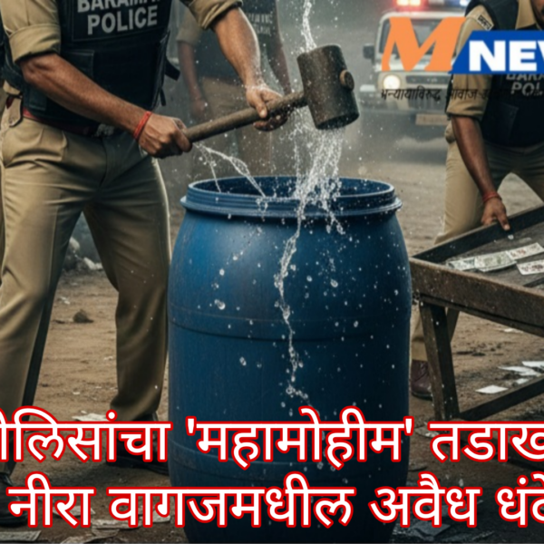 बारामतीत पोलिसांचा ‘महामोहीम’ तडाखा; गुणवडी, जळोचीसह नीरा वागजमधील&hellip;