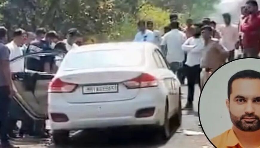 बीडमध्ये जीएसटी अधिकारी सचिन जाधवर यांचा मृतदेह कारमध्ये आढळला!!