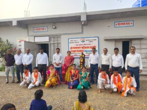 श्री.बाबालाल साहेबराव काकडे दे. विद्यालयात शिवजयंती उत्साहात साजरी…