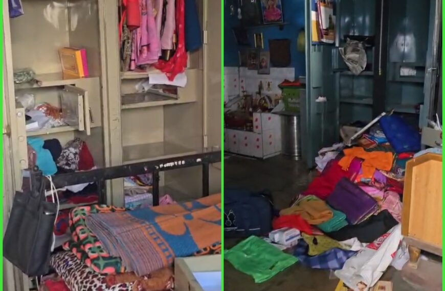 बारामती ! वडगाव निंबाळकर मध्ये एका रात्रीमध्ये सात जाग्यावर घरफोडी ; ग्रामस्थांमध्ये भीतीचे वातावरण .