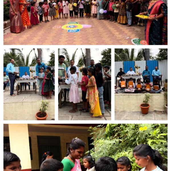 माळेगाव काॅलनी शाळेत पहिलीच्या विद्यार्थ्यांचा प्रवेशोत्सव व शैक्षणिक&hellip;