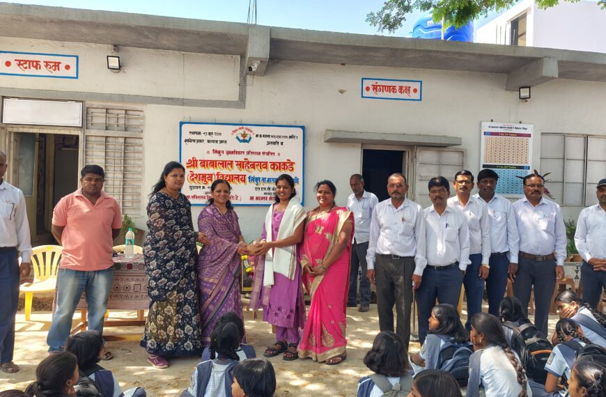 श्री. बाबालाल साहेबराव काकडे देशमुख विद्यालय निंबुत येथे क्रांतीसुर्य महात्मा ज्योतिराव फुले यांची जयंती उत्साहात साजरी…