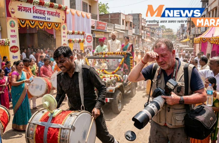 उन्हाळ्याचा तडाखा दिवसेंदिवस वाढत असतानाच लग्नसराईचा हंगाम मात्र जोरात सुरू आहे…