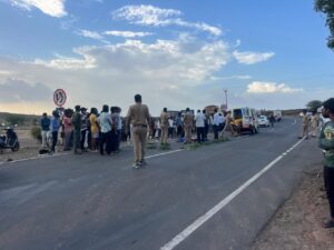 निरा – मोरगाव रस्त्यावर चौधरवाडी फाट्यावर भीषण अपघात;&hellip;