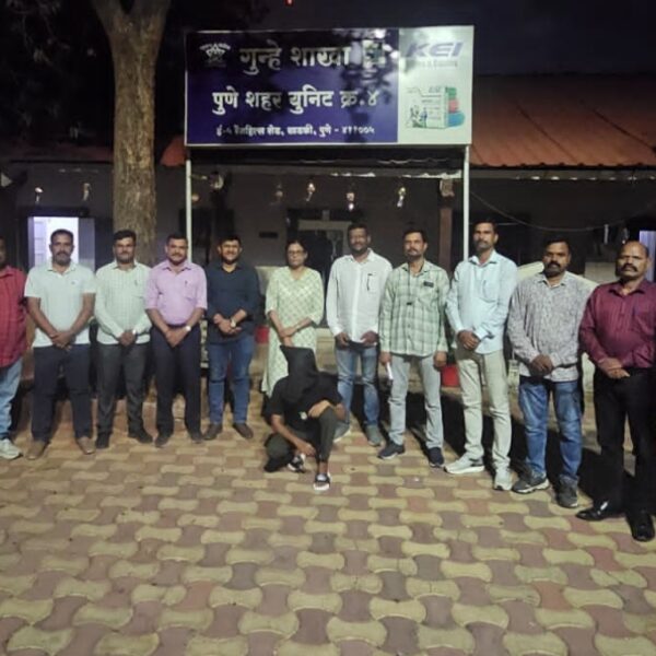 एक वर्षापासून फरार असलेल्या मोक्कातील आरोपीला गुन्हे शाखा&hellip;