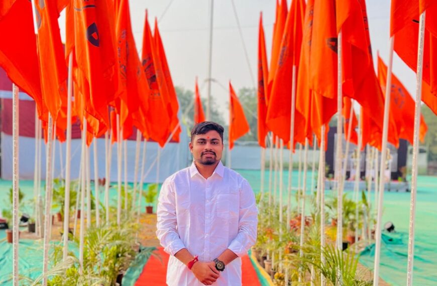 अखिल भारतीय विद्यार्थी परिषदेच्या पश्चिम महाराष्ट्र प्रांत अभ्यासवर्गात ओंकार तावरे यांना नवी दायित्वे