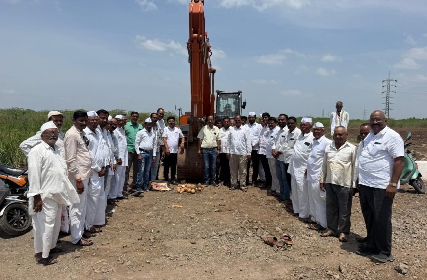 खांडज येथे बेंदचारी.चारी खोलीकरण कामाचा शुभारंभ; जलसंधारण व शेती विकासाला नवी गती