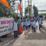 निंबुतमध्ये संत सोपानकाका पालखीचे उत्साहात स्वागत; लेझीमच्या तालावर संविधानाचा जागर!