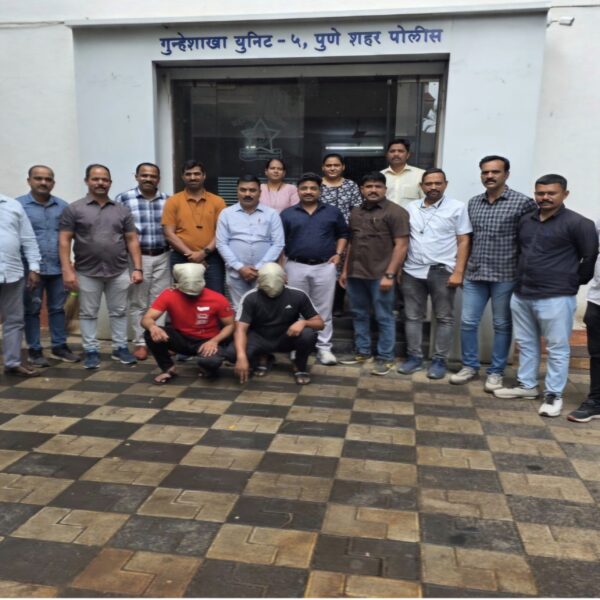 मोक्का गुन्ह्यातील फरार आरोपीसह आश्रय देणाऱ्या इसमाला गुन्हे&hellip;
