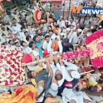 सोलापुरात संत गजानन महाराज आणि सद्गुरू प्रभाकर स्वामी महाराज यांच्या पालखी भेटीचा सोहळा भक्तिमय वातावरणात संपन्न