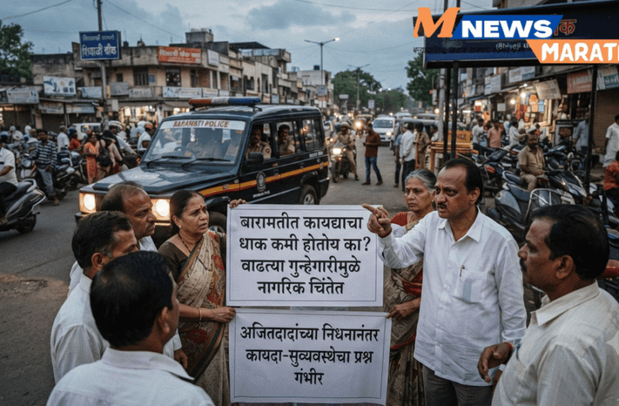​”बारामतीला गुन्हेगारीचं ग्रहण! अजितदादांच्या जाण्यानंतर कायदा-सुव्यवस्था ‘रामभरोसे’?”