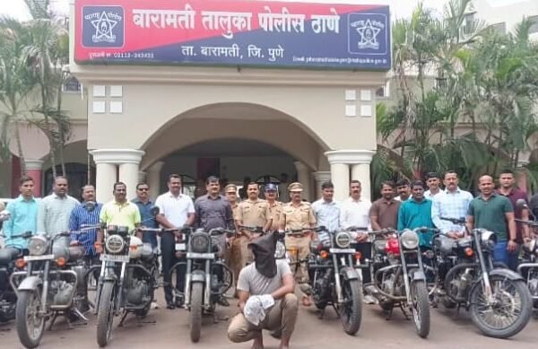 १९ मोटारसायकलींच्या चोरीचा पर्दाफाश; ३० लाखांचा मुद्देमाल जप्त&hellip;