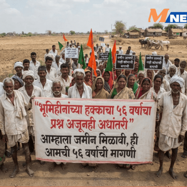 भूमिहीनांच्या हक्काचा ५६ वर्षांचा प्रश्न अजूनही अधांतरी; १४&hellip;